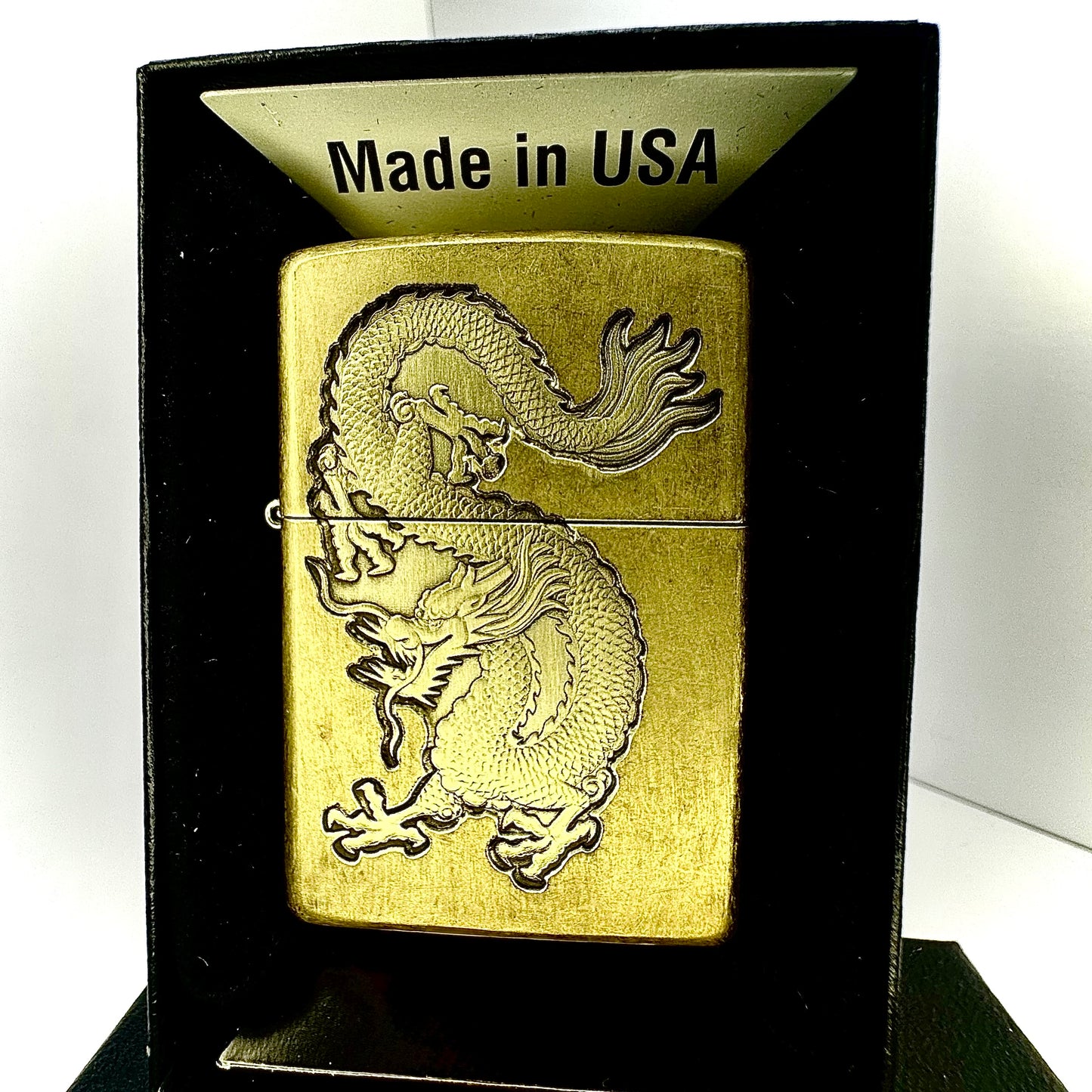 Japanese Dragon Zippo Lighter, Personalised Lighter for Her and Him, Personalized Zippo, Vintage Lighter, Flip Lighter, Manga Art