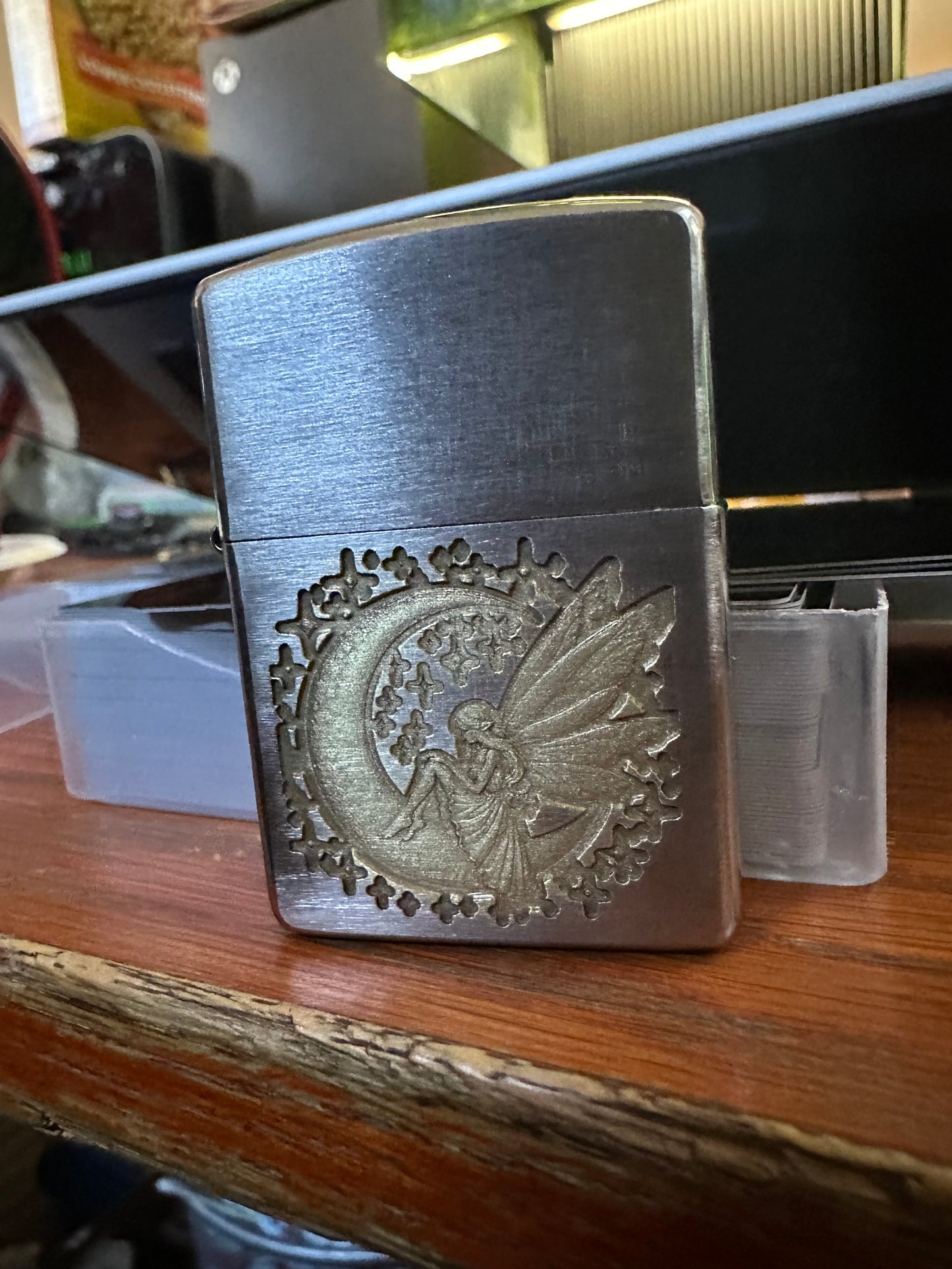 Forest Fairy Nymph Zippo-Style Lighter