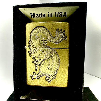 Japanese Dragon Zippo Lighter, Personalised Lighter for Her and Him, Personalized Zippo, Vintage Lighter, Flip Lighter, Manga Art