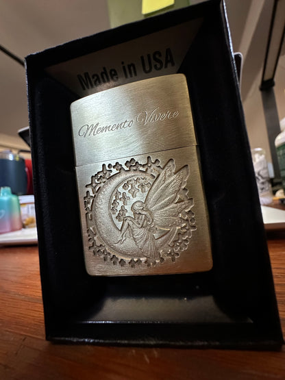 Forest Fairy Nymph Zippo-Style Lighter