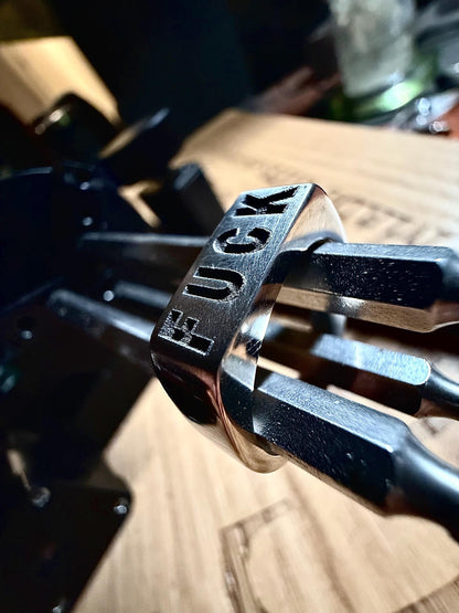 FUCK Stainless Steel Signet Ring