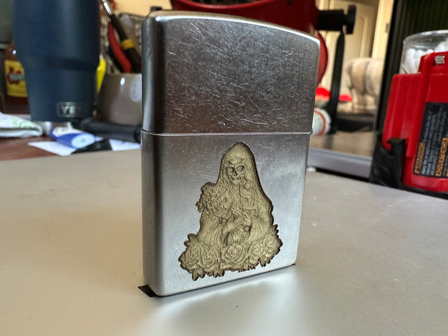 La Patrona Muerte Zippo-Style Lighter