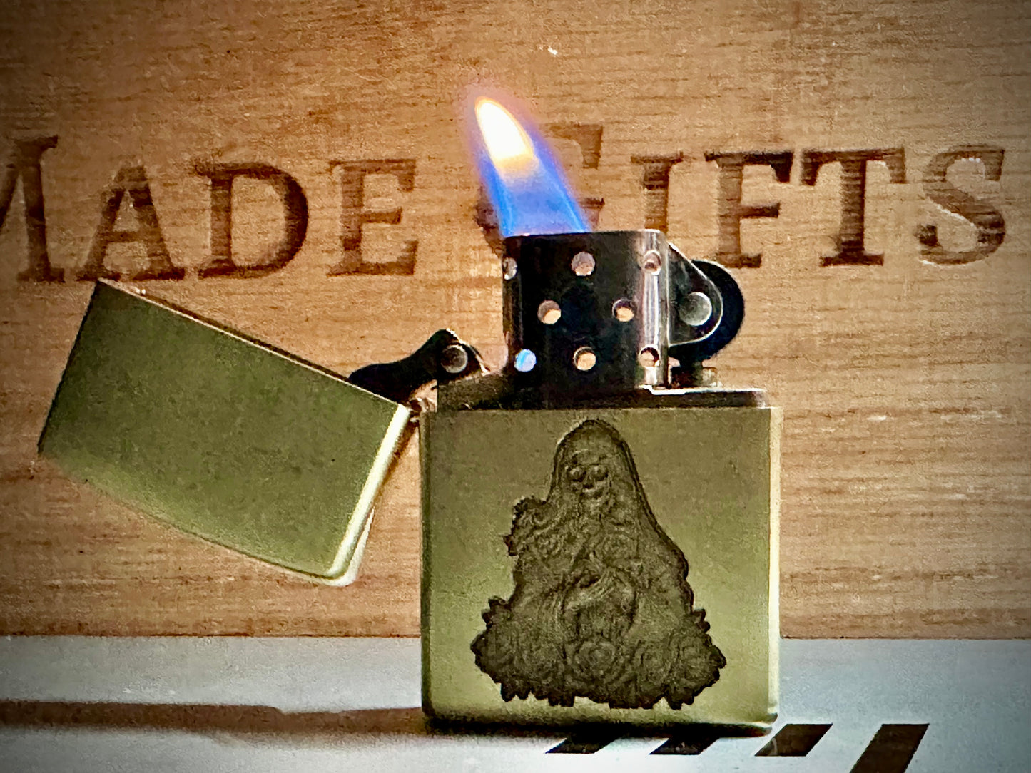 La Patrona Muerte Zippo-Style Lighter