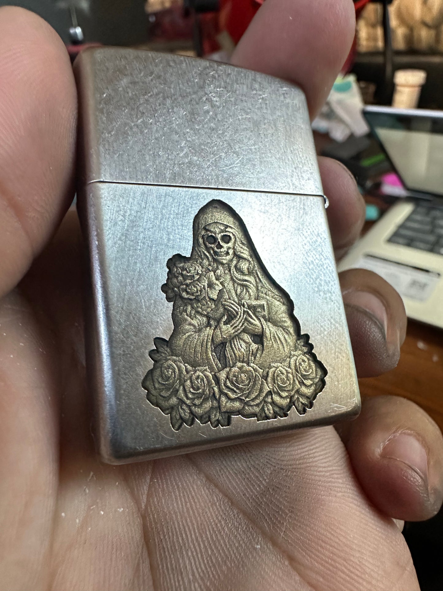 La Patrona Muerte Zippo-Style Lighter