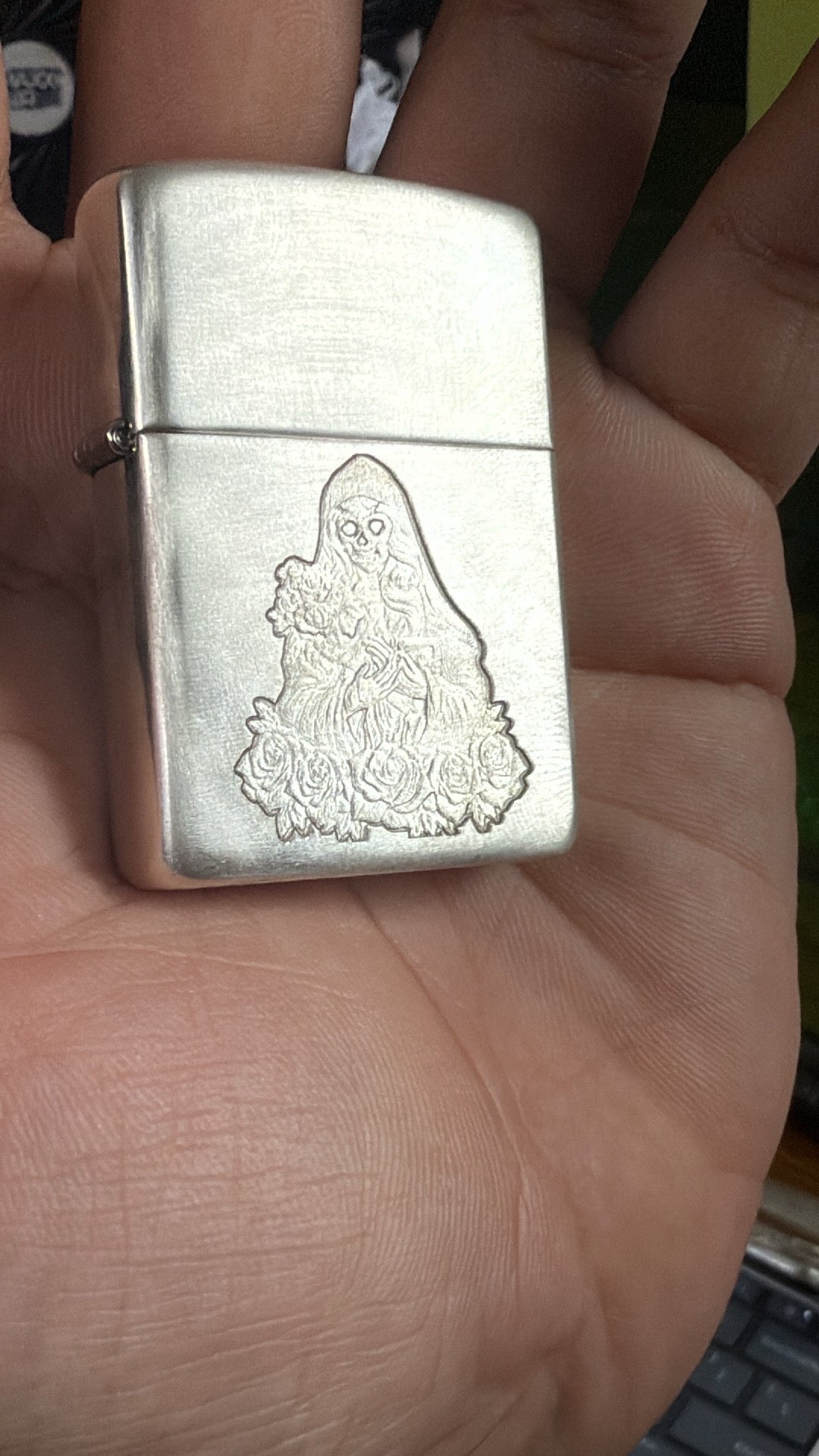 La Patrona Muerte Zippo-Style Lighter